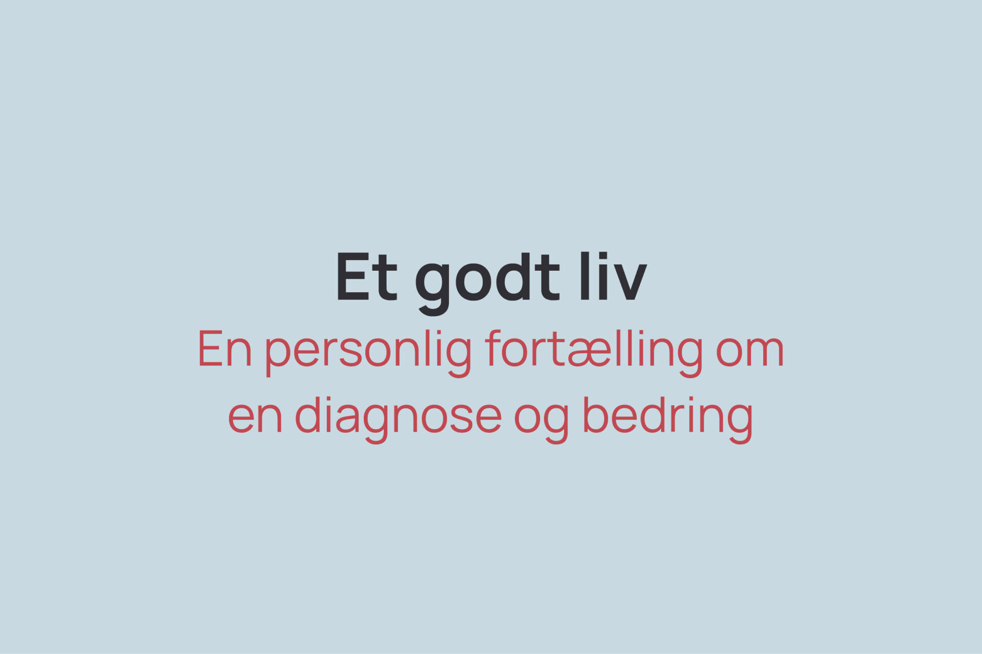Et godt liv med PTSD: De sagde direkte, at hvis jeg var en tipskupon, var der 13 rigtige. Alt blinkede rødt.