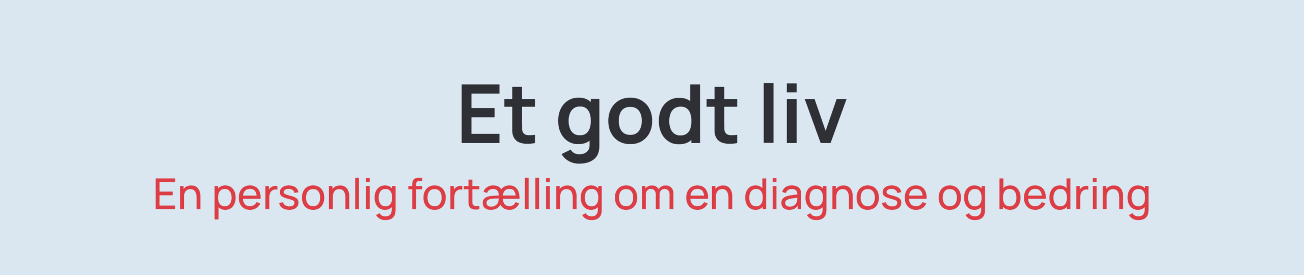 Et godt liv som autist